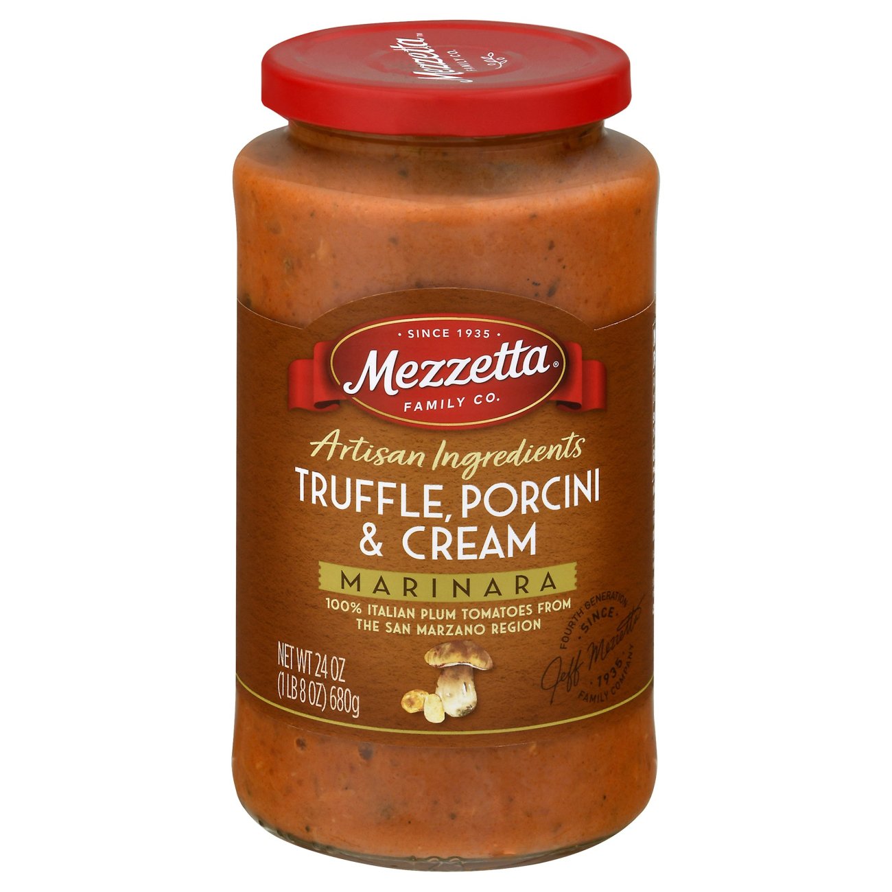 Mezzetta Truffle Porcini & Cream Marinara Sauce Shop Pasta sauces at