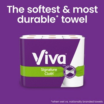 Viva Signature Cloth Paper Towels, 2 pk