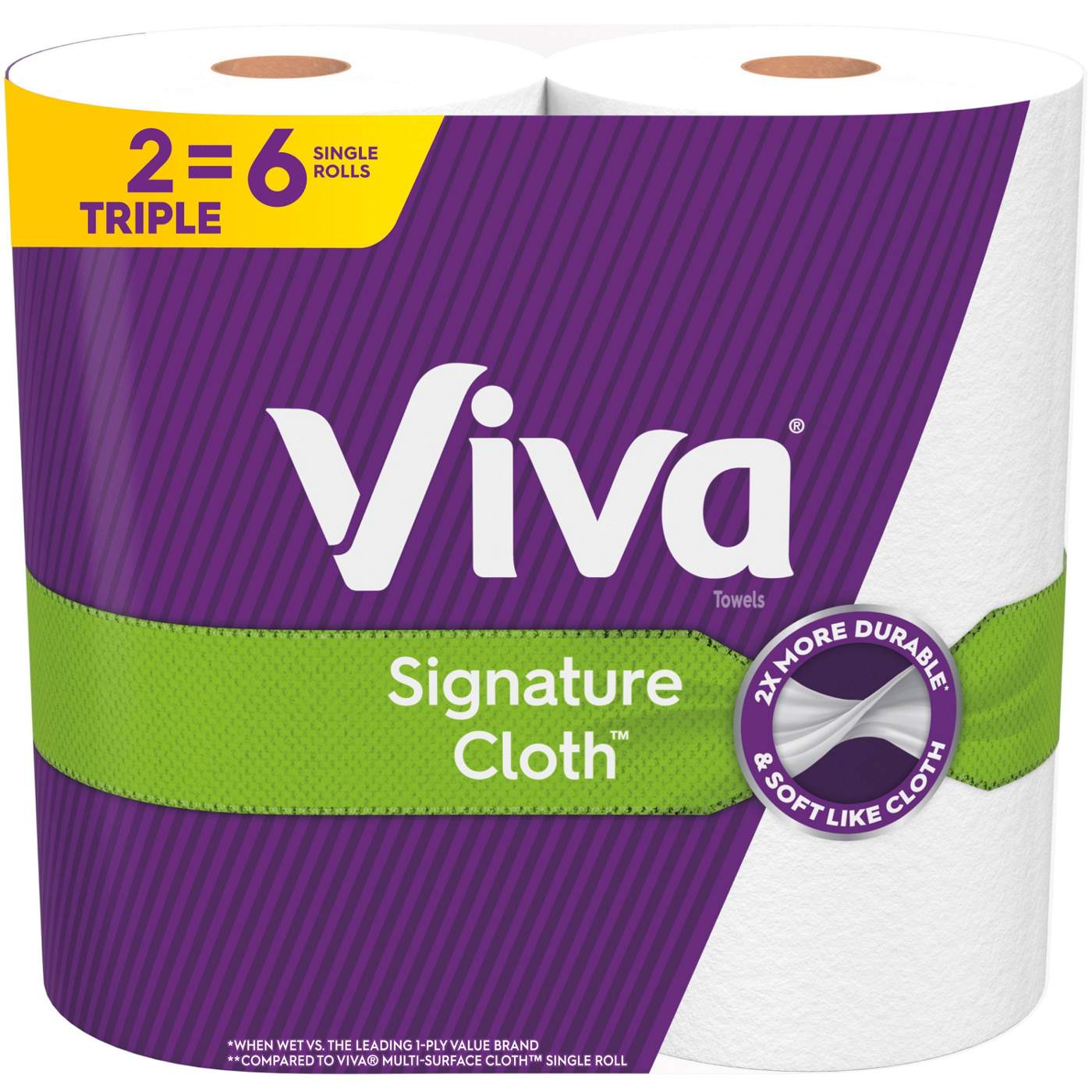 Viva Signature Cloth Choose-A-Size Triple Roll Paper Towels; image 1 of 8