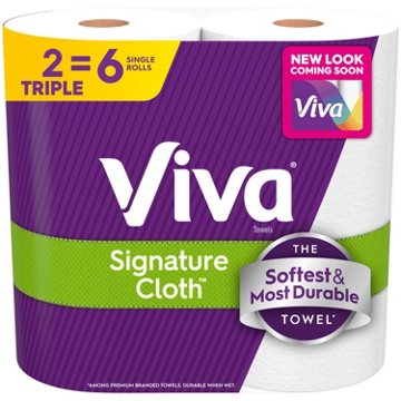 Viva Signature Cloth Paper Towels, 2 pk
