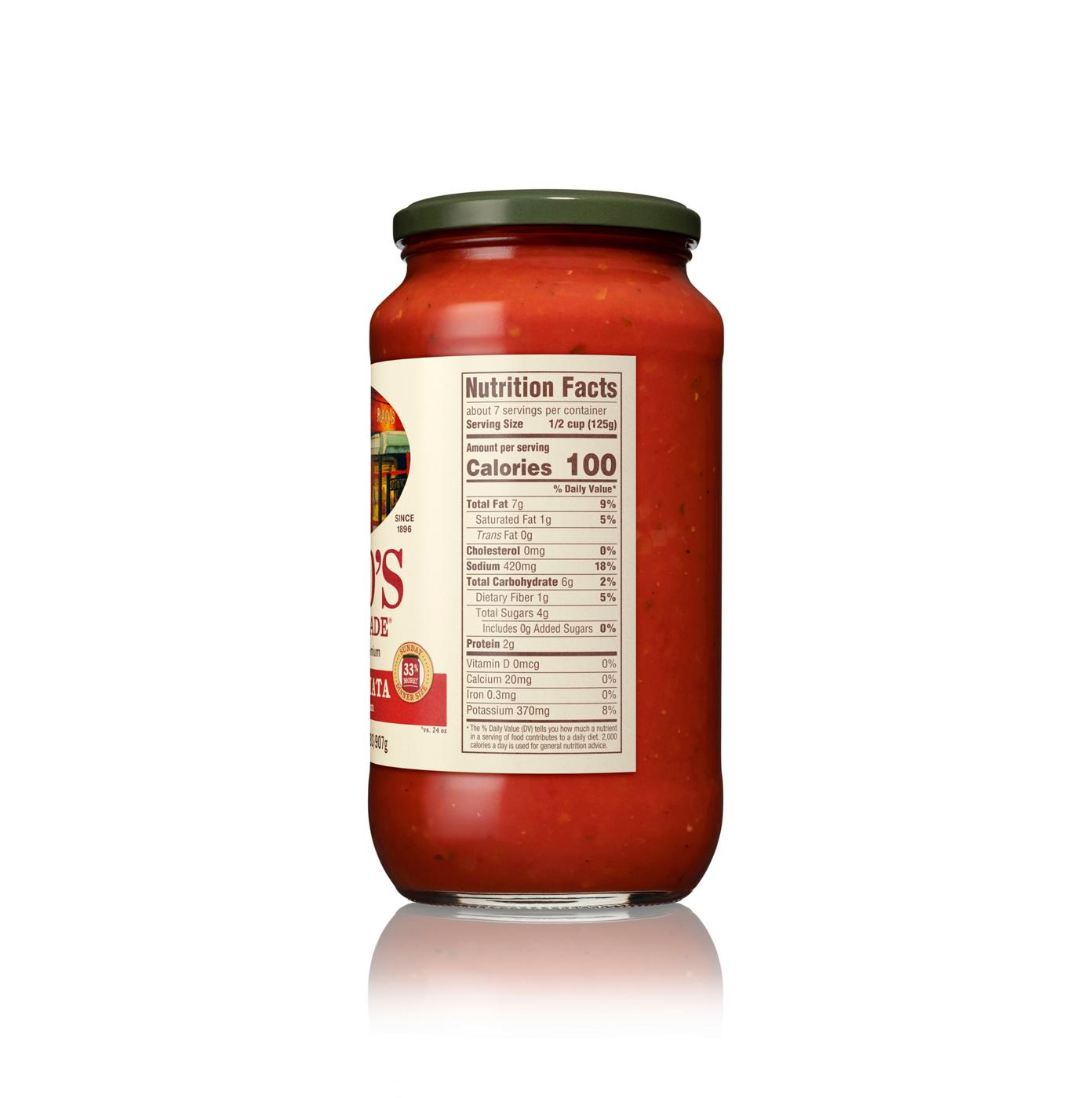 Rao's Homemade Arrabbiata Spicy Marinara Sauce; image 4 of 5