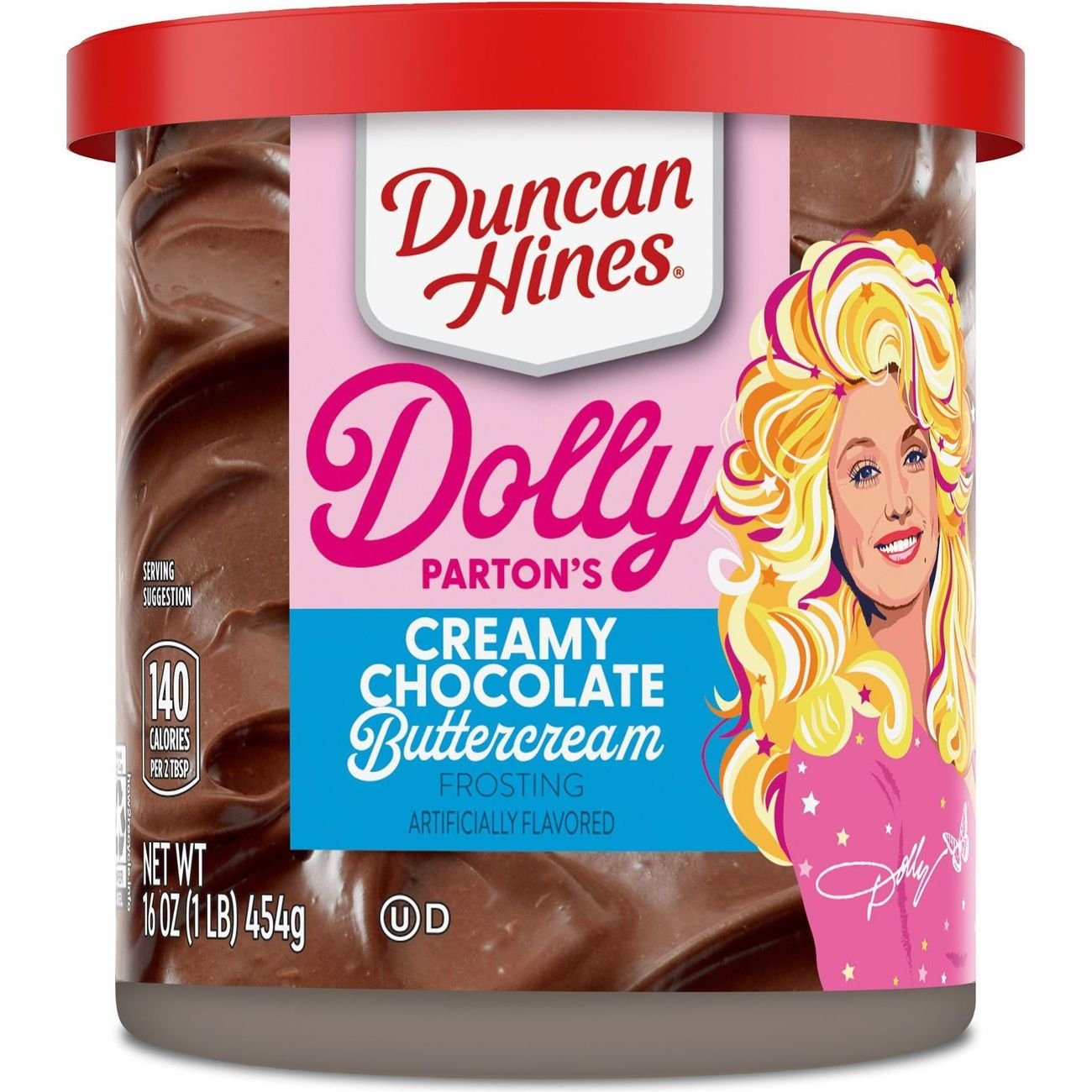 Duncan Hines Dolly Parton's Creamy Chocolate Buttercream Frosting