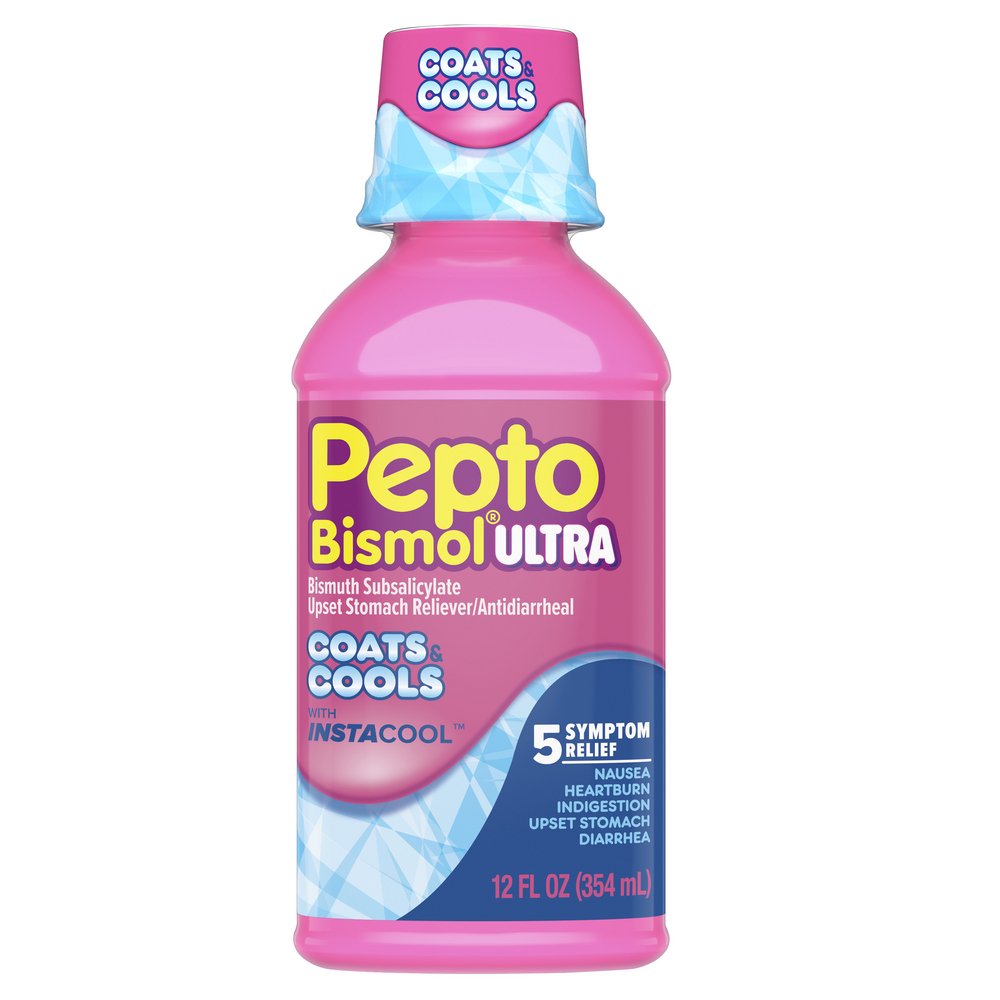 Pepto Bismol Ultra with Instacool Liquid - Shop Digestion & nausea at H-E-B