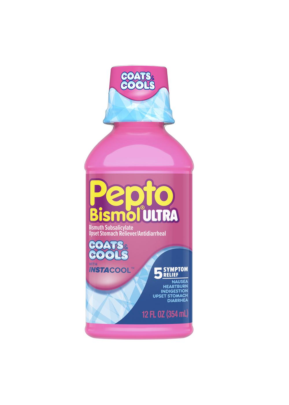 Pepto Bismol Ultra with Instacool Liquid; image 1 of 2