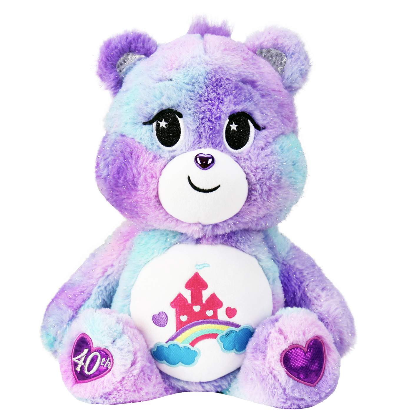 Care Bears Care A Lot Bear 40th Anniversary Plush; image 1 of 2