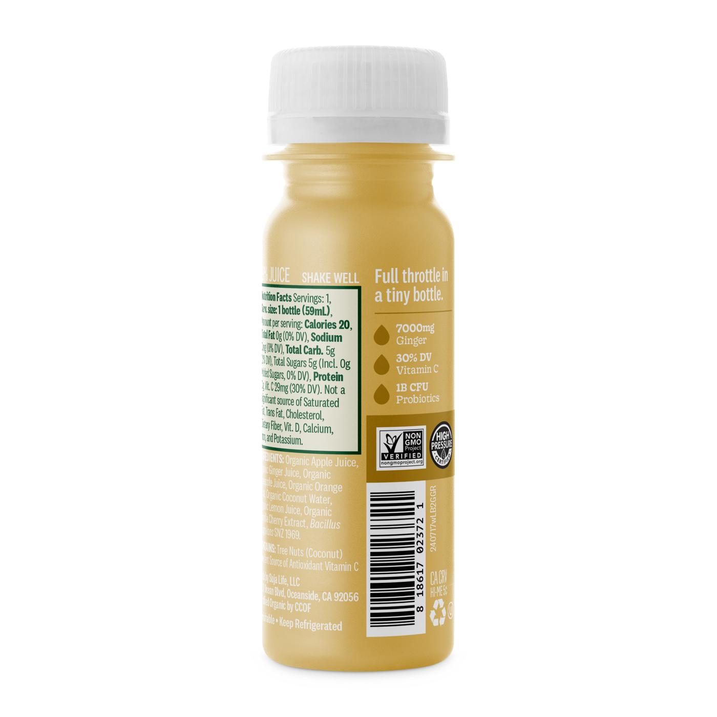 Suja Organic Ginger Cold-Pressed Shot; image 2 of 2