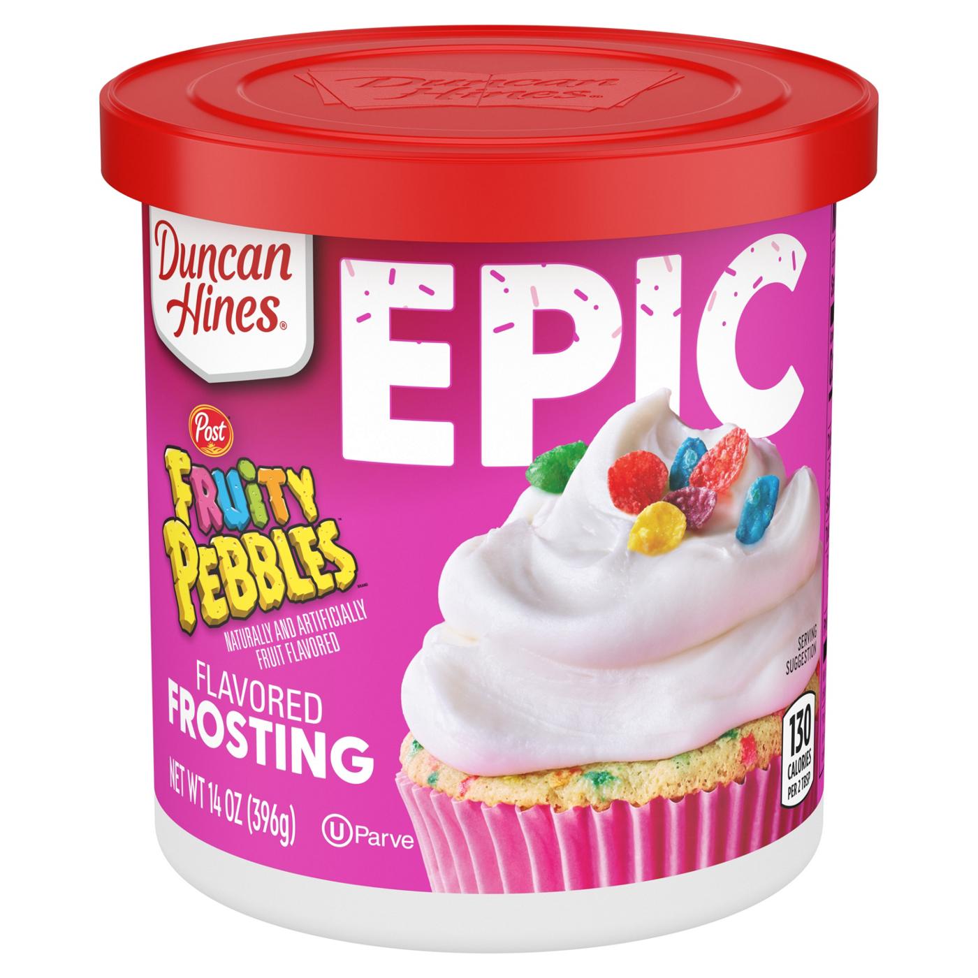 Duncan Hines Epic Fruity Pebbles Frosting; image 1 of 6