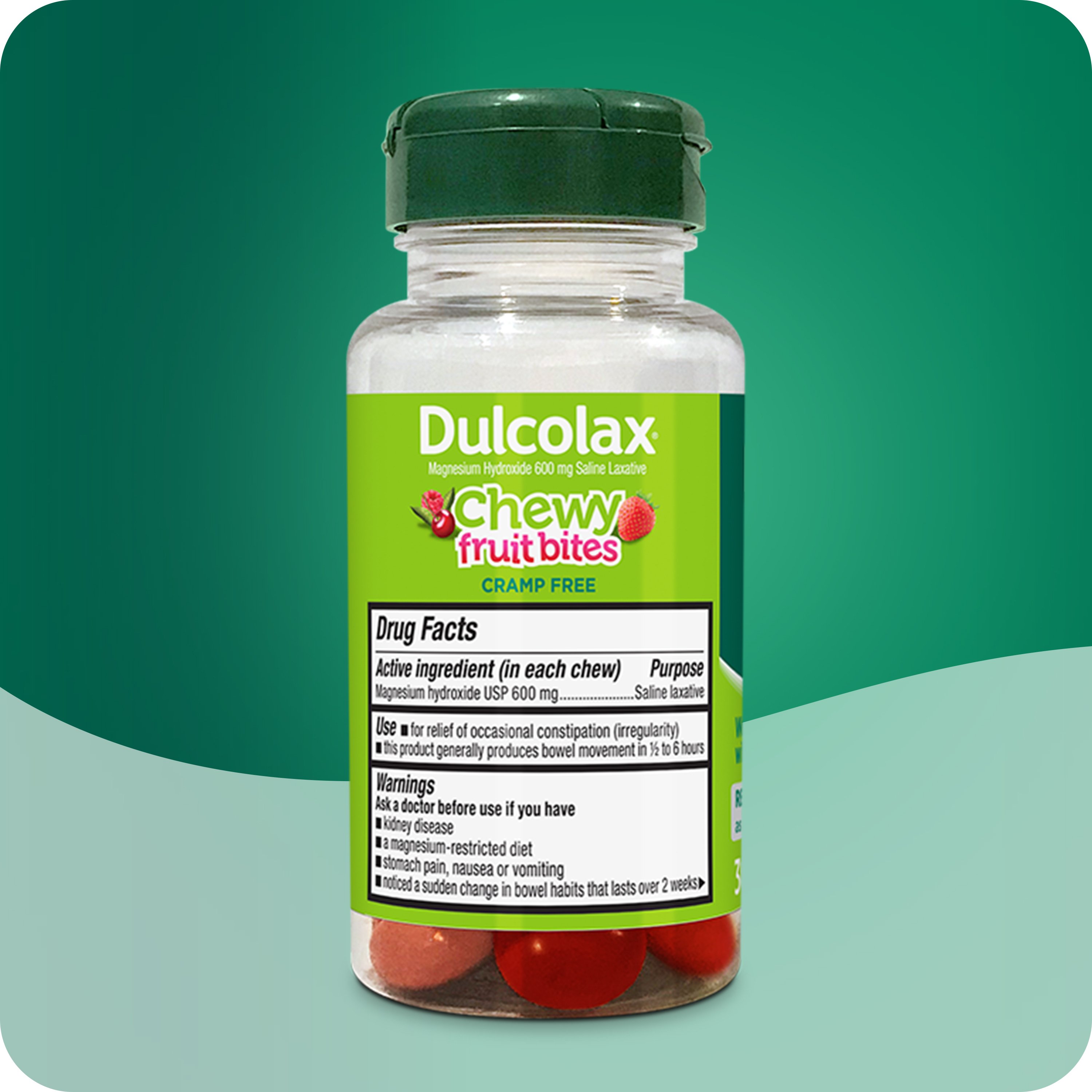 Dulcolax Chewy Fruit Bites Saline Laxative