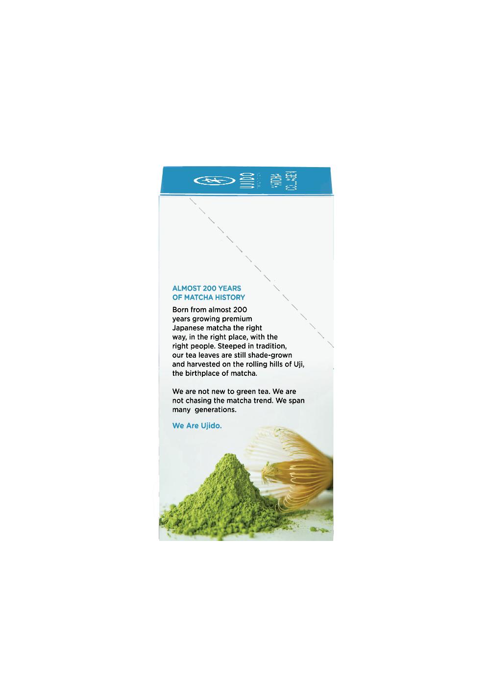 Ujido Matcha Collagen Green Tea Powder Sweetened with Stevia Shop Tea