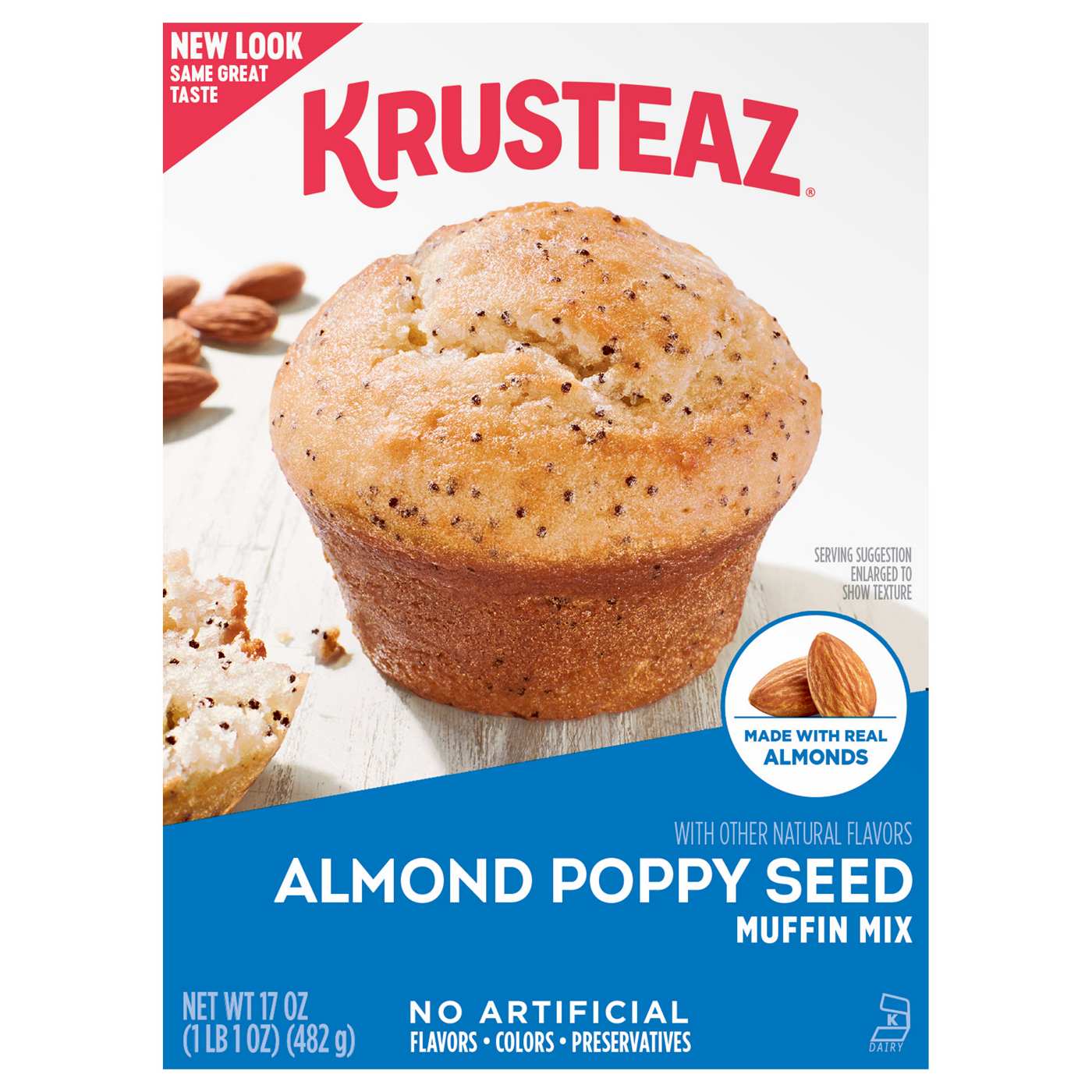 Krusteaz Almond Poppy Seed Muffin Mix; image 1 of 7