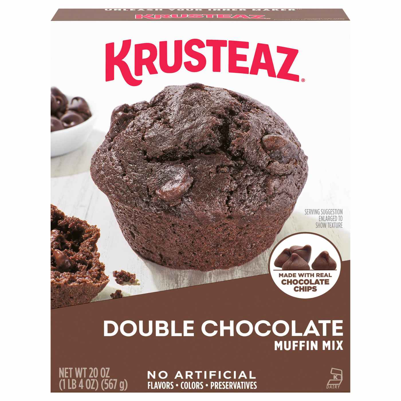 Krusteaz Double Chocolate Muffin Mix; image 1 of 6