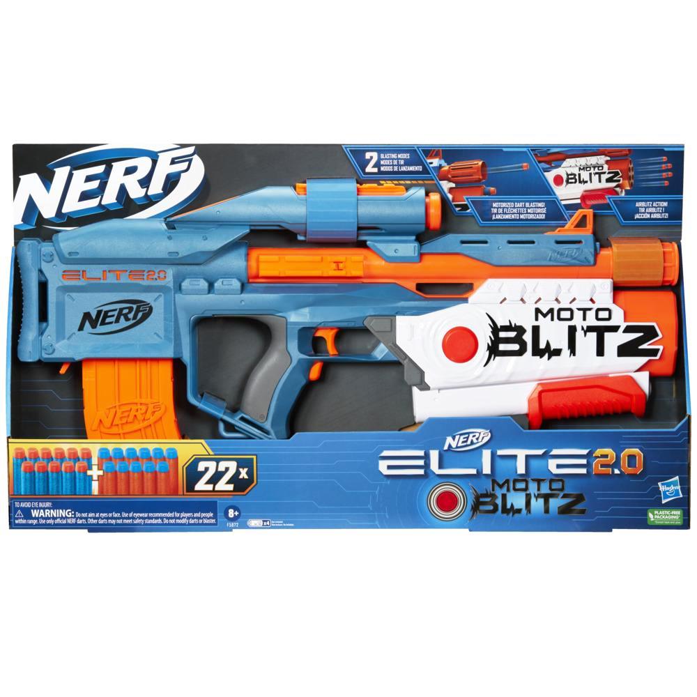 Gentagen munching Mob Nerf Elite 2.0 Motoblitz Dart Blaster with Scope - Shop Blasters at H-E-B