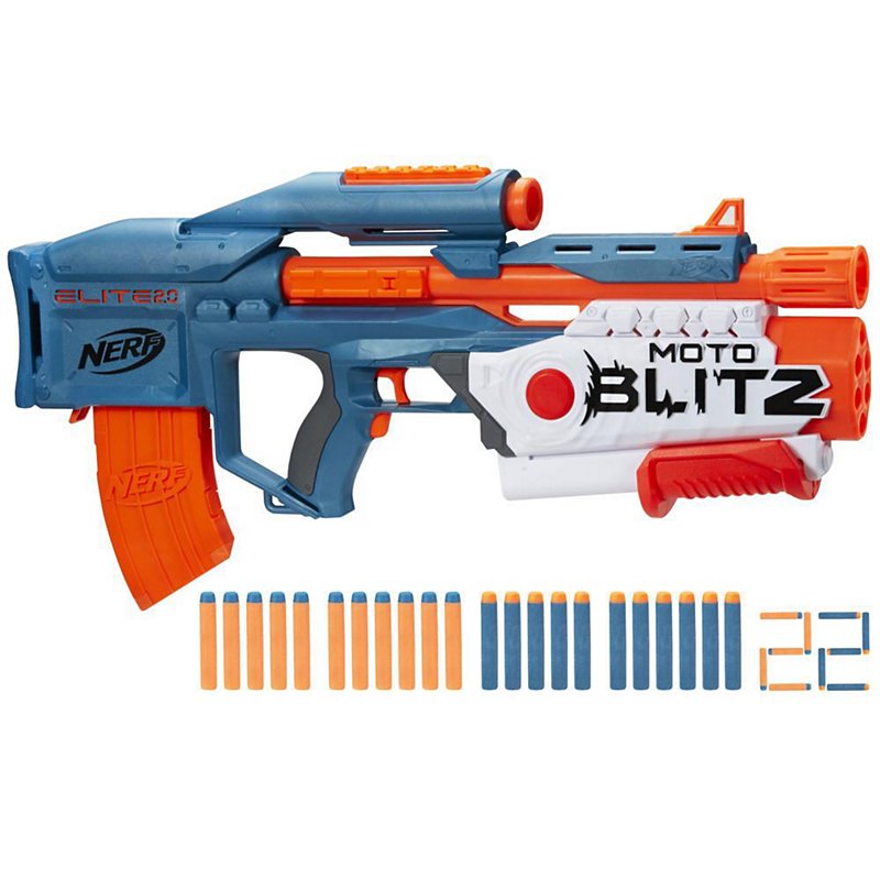 Geboorteplaats oosten Stoffelijk overschot Nerf Elite 2.0 Motoblitz Dart Blaster with Scope - Shop Toys at H-E-B