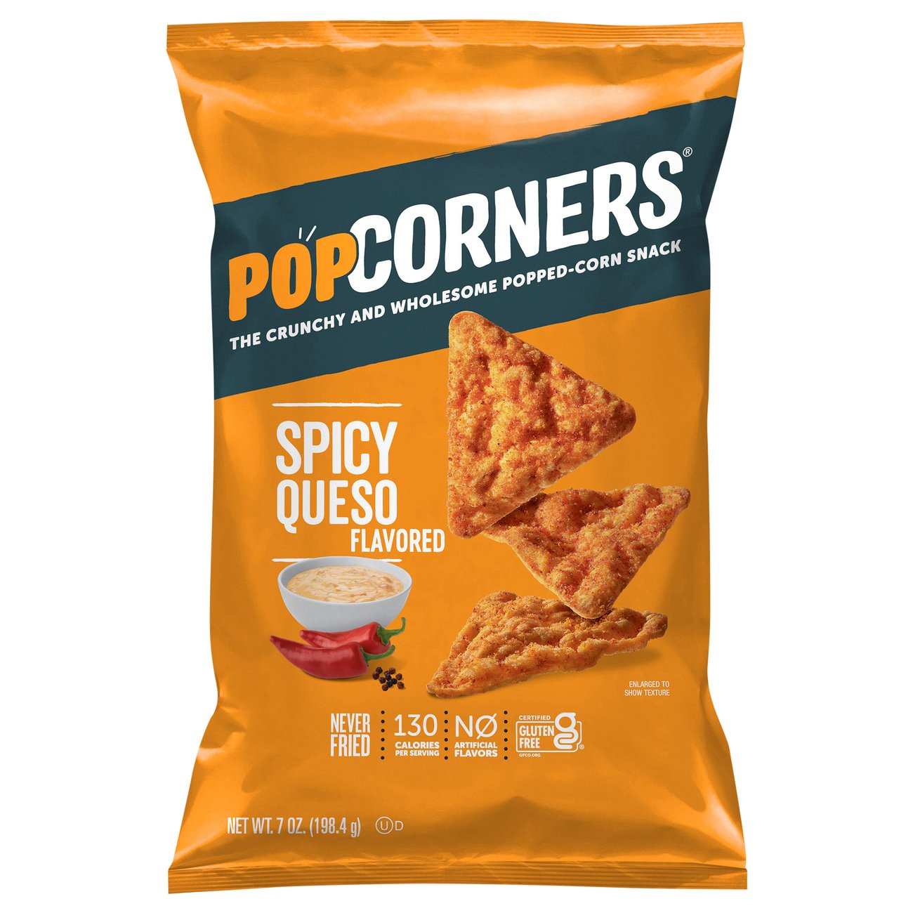POPCORNERS Spicy Queso Chips Shop Popcorn at HEB