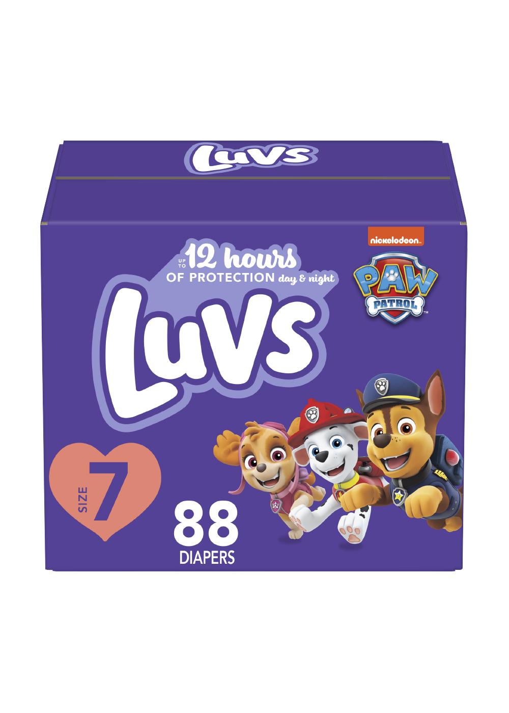 Luvs Paw Patrol Baby Diapers - Size 7; image 1 of 5
