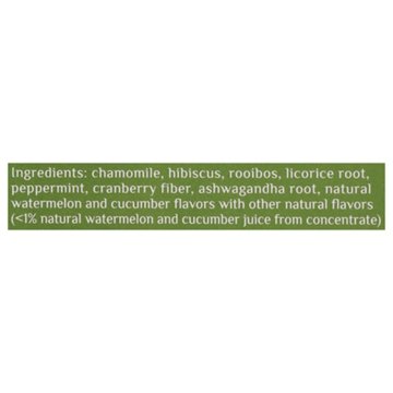 Bigelow Botanicals Cold Water Watermelon Cucumber Mint Herbal Tea Bags