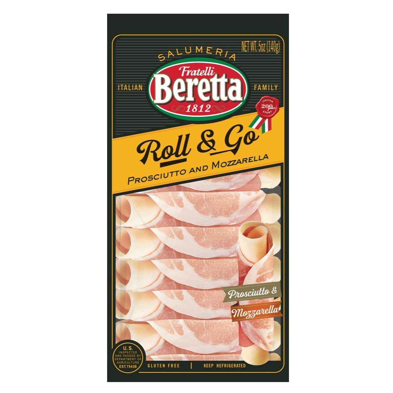 Beretta Roll & Go Prosciutto and Mozzarella Shop Cheese at HEB