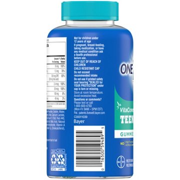 One A Day For Him VitaCraves Teen Gummies, 150 ct