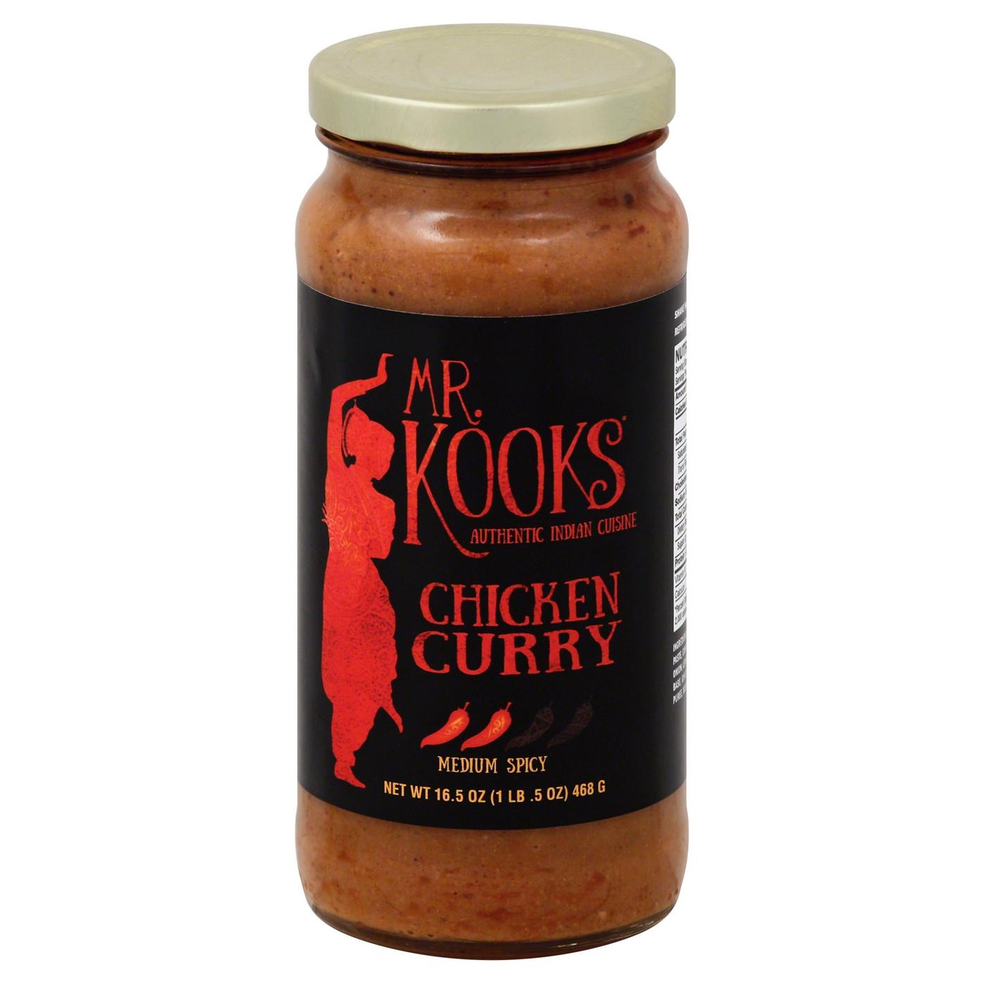 Mr. Kooks Chicken Curry Sauce; image 1 of 3