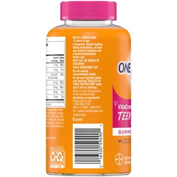 One A Day For Her VitaCraves Teen Gummies, 150 ct