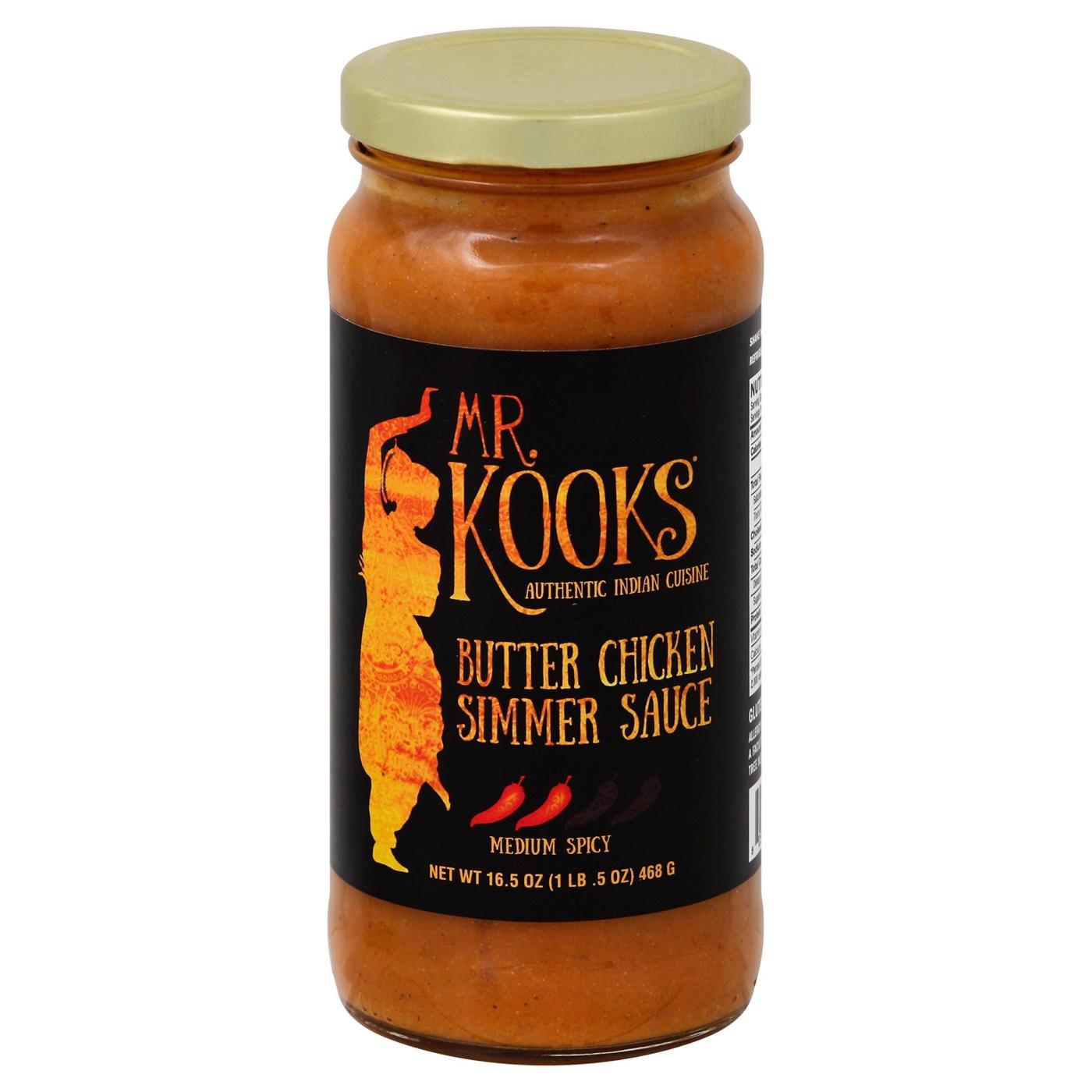 Mr. Kooks Butter Chicken Simmer Sauce; image 1 of 4