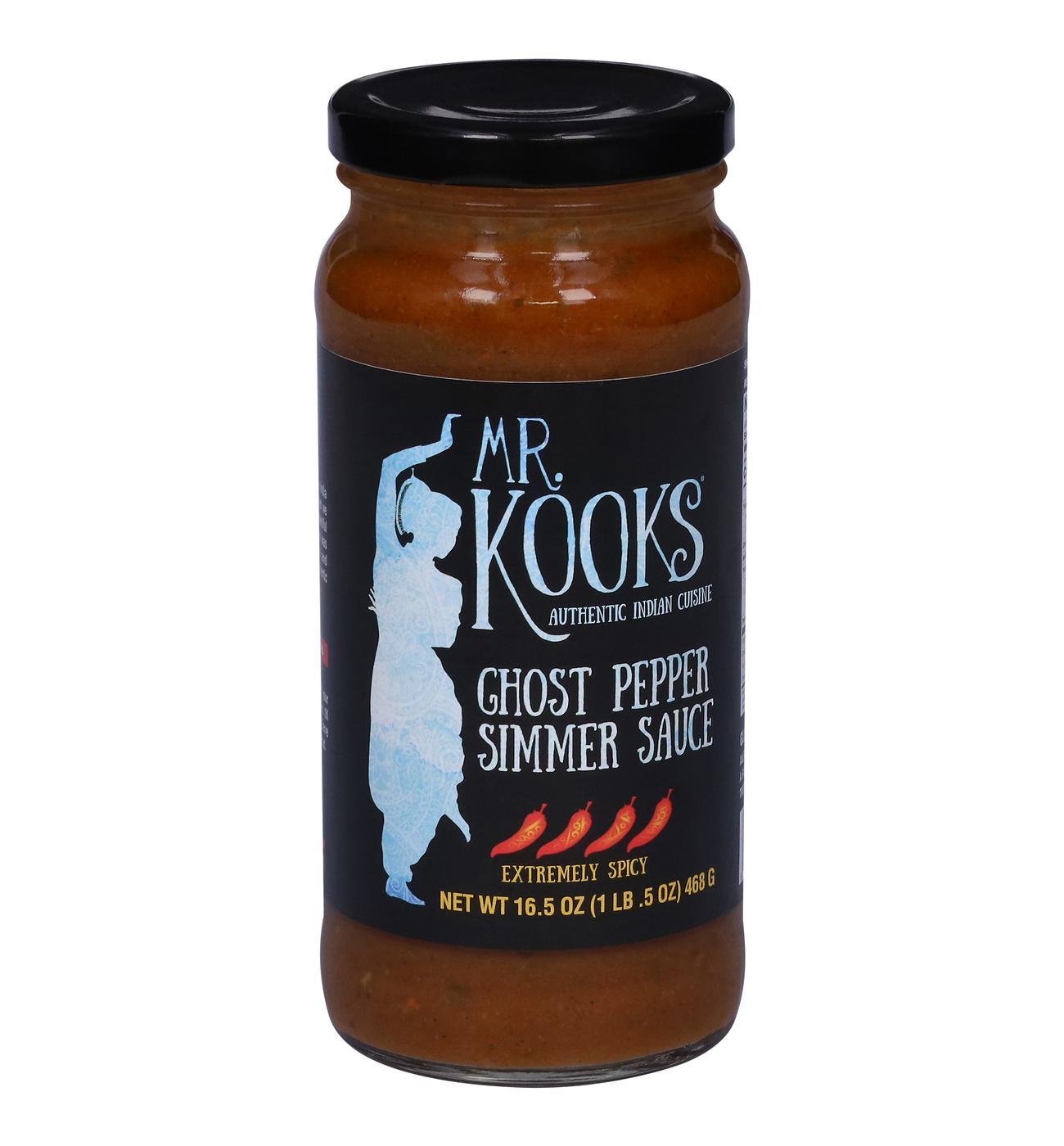 Mr. Kooks Ghost Pepper Simmer Sauce; image 1 of 2