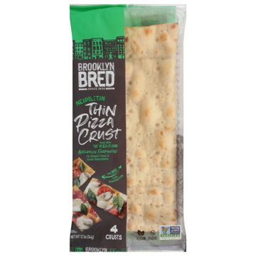 Brooklyn Bred Thin Pizza Crust - Neapolitan, 4 ct