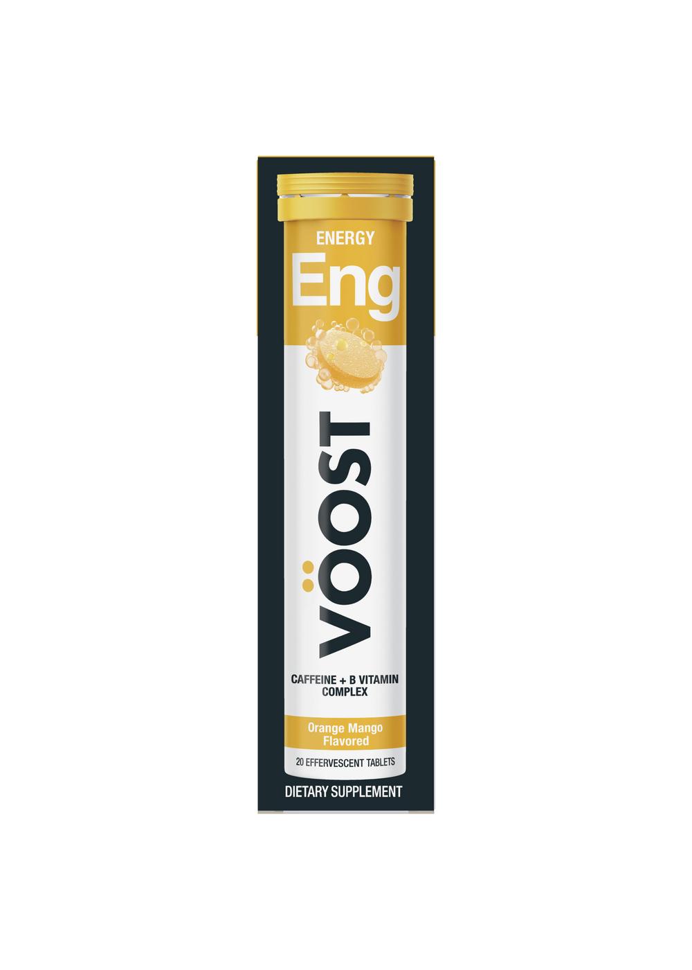 Voost Energy Orange Mango Effervescent Tablets; image 1 of 4