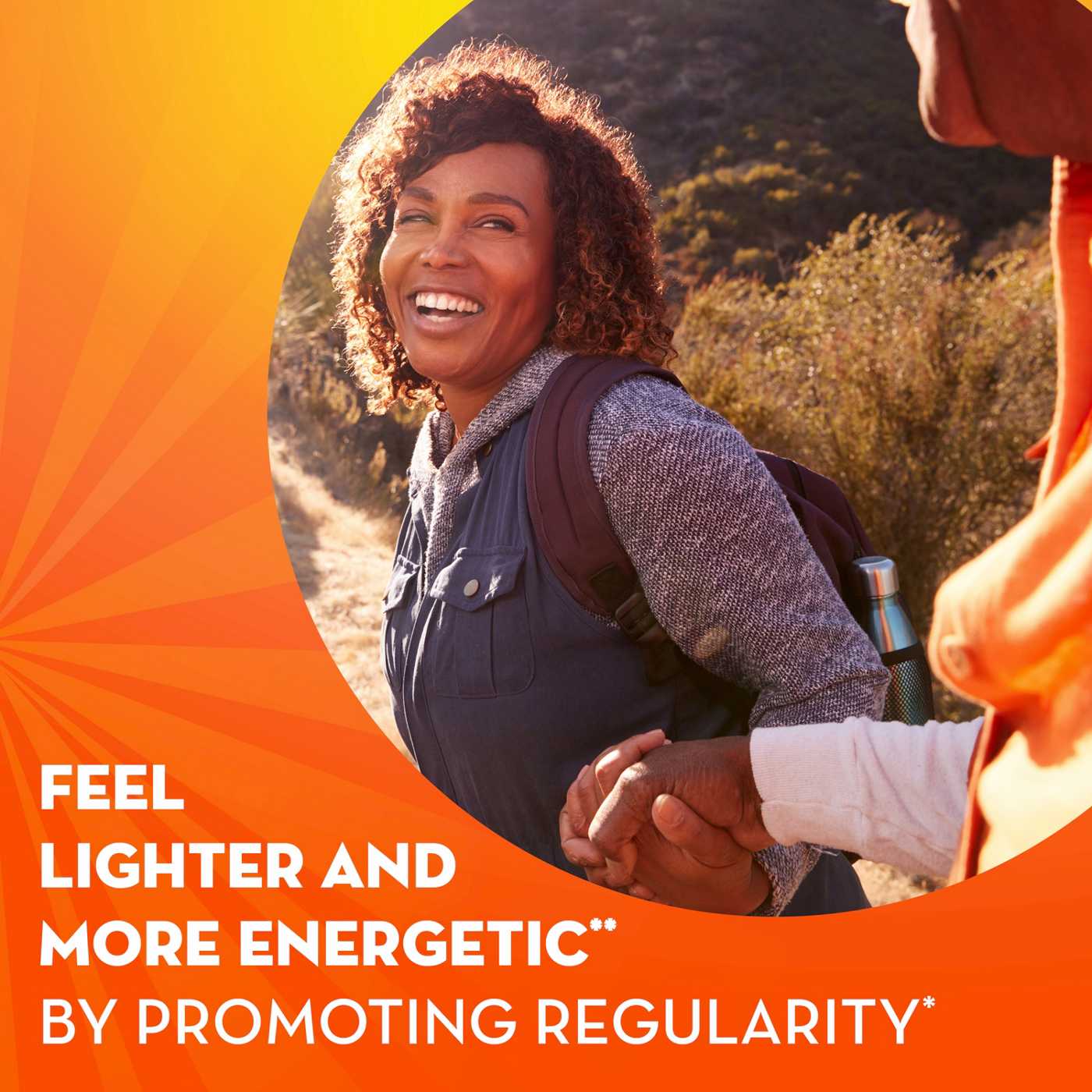 Metamucil 3-in-1 Psyllium Husk Fiber Supplement + Collagen, Plant-Based, Sugar-Free with Stevia, Daily Fiber Powder for Digestive Health, Orange Flavor; image 6 of 7