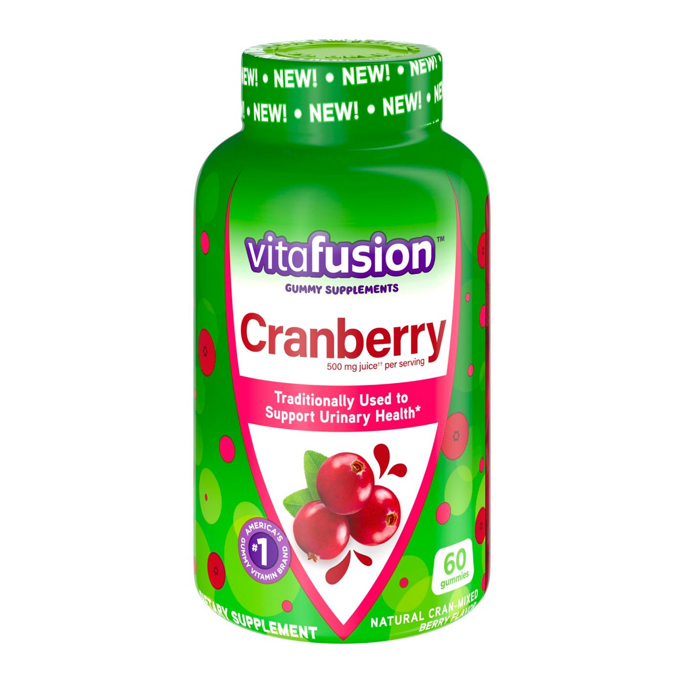 Vitafusion Cranberry Gummies; image 1 of 3