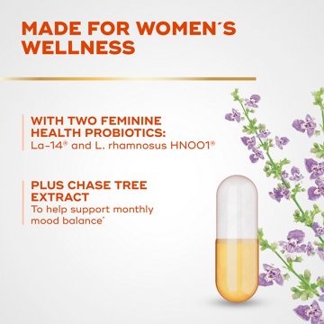 Align Probiotic Capsules, Women's Dual Action, Vaginal Probiotics for Women