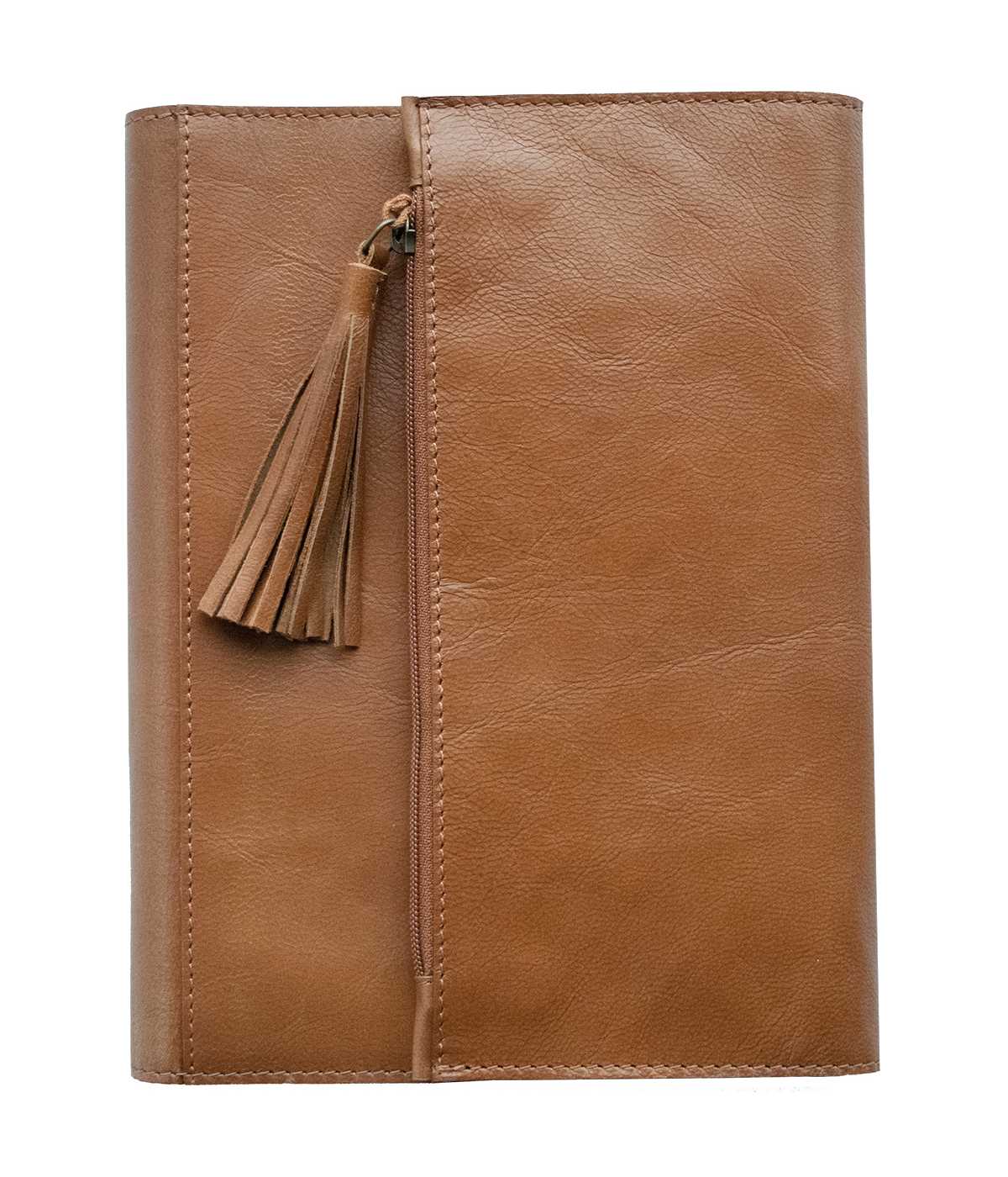 C.R. Gibson Eden Leather Wrapped Clutch Journal - Brown; image 3 of 4