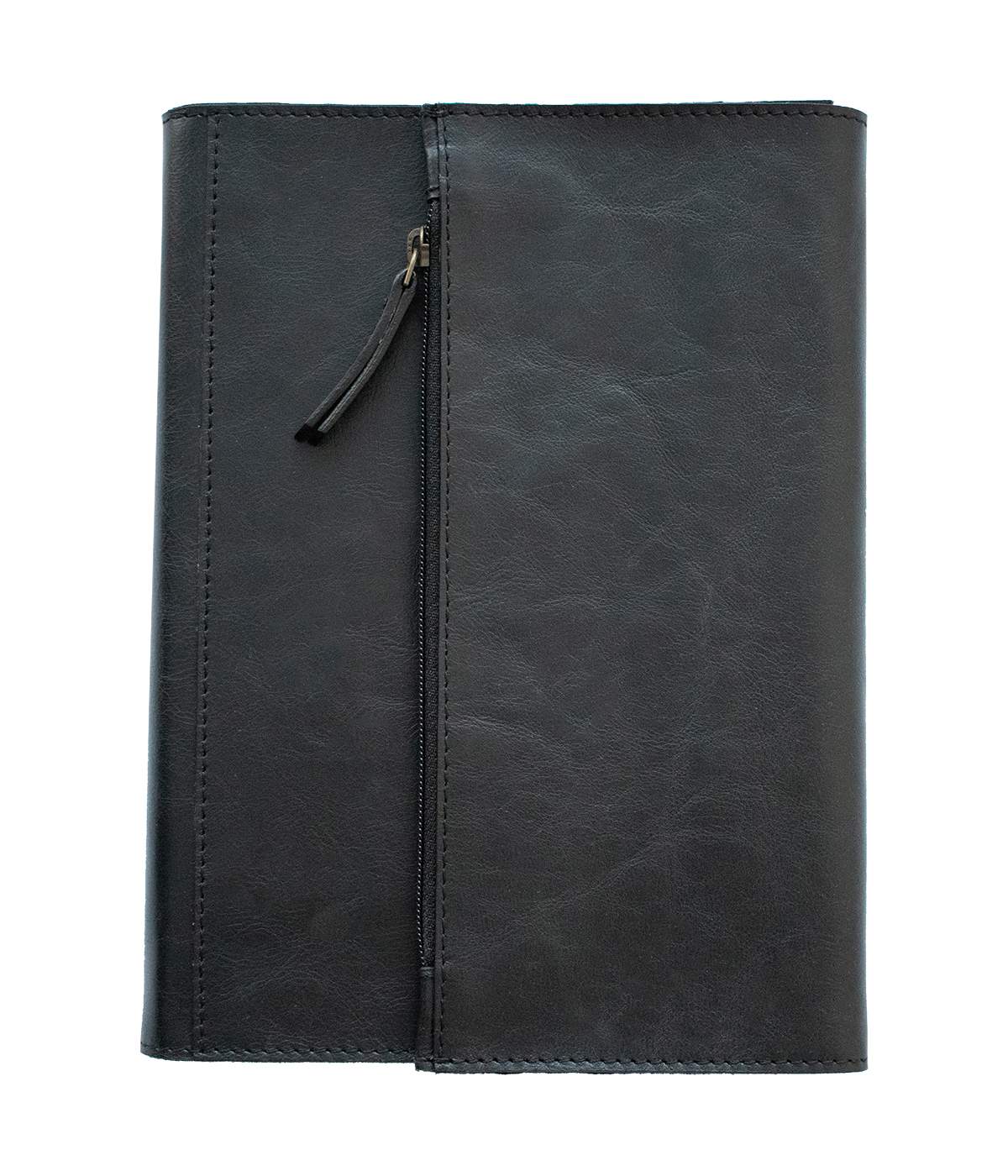 C.R. Gibson Eden Leather Wrapped Clutch Journal - Black; image 2 of 4