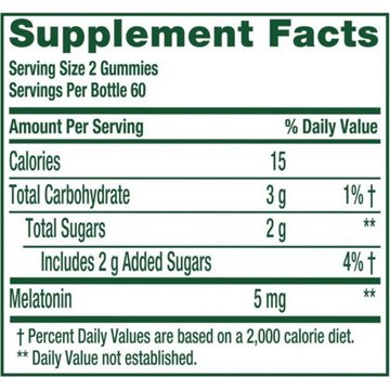 Vitafusion Extra Strength Sleep 5 mg Melatonin Gummies - Blackberry, 120 ct