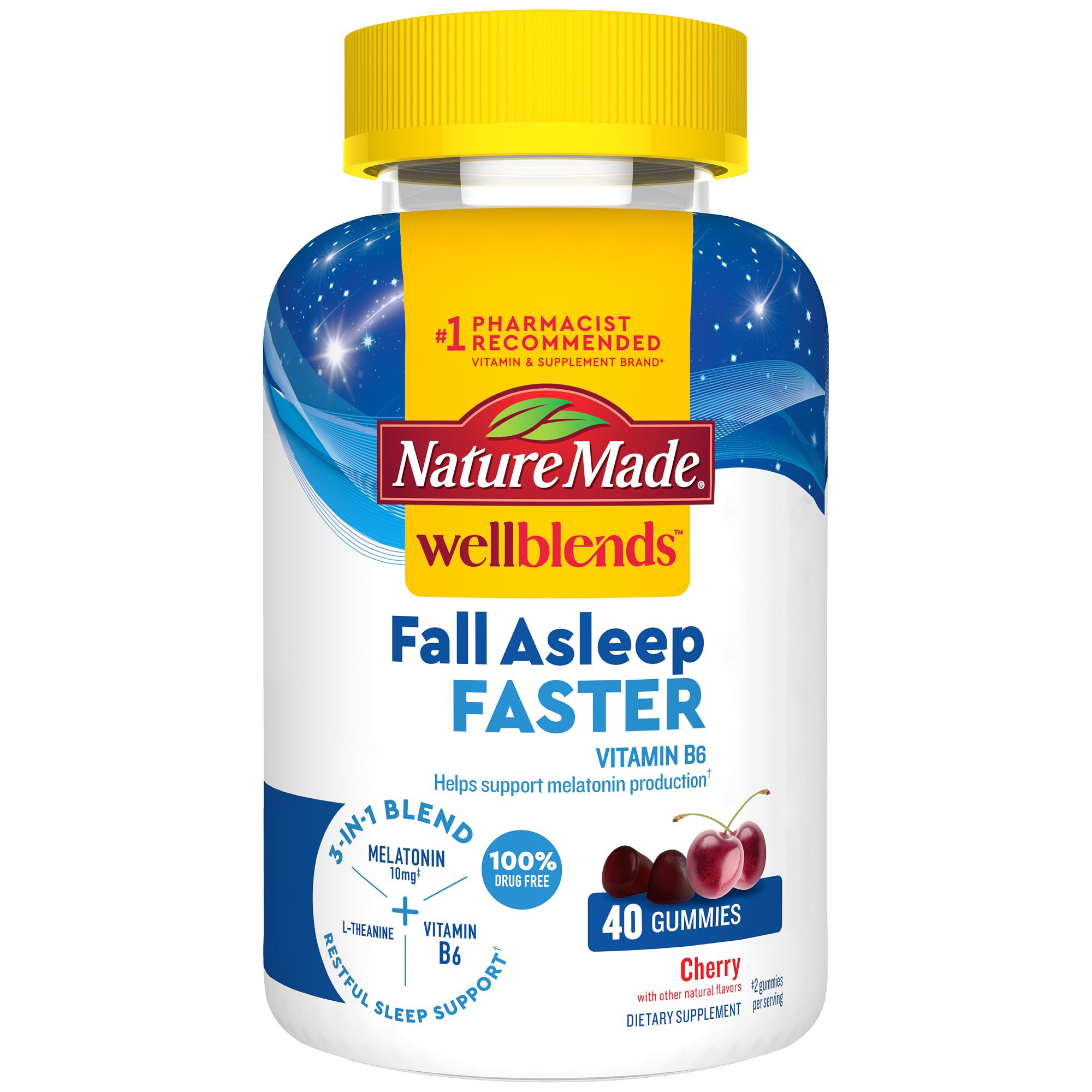 Nature Made Well Blends Fall Asleep Faster Gummies - Shop Diet ...