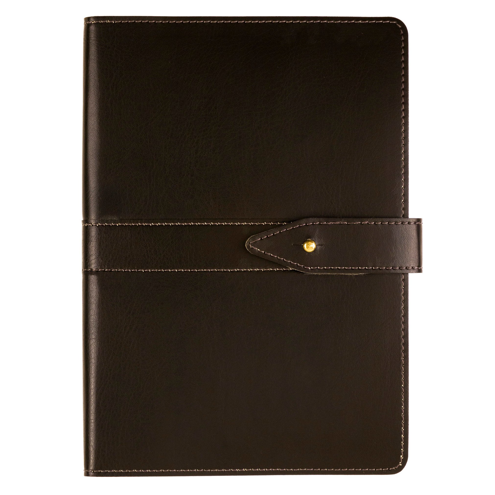 Eccolo Legend Journal with Flap Closure Black Shop Notebooks at HEB