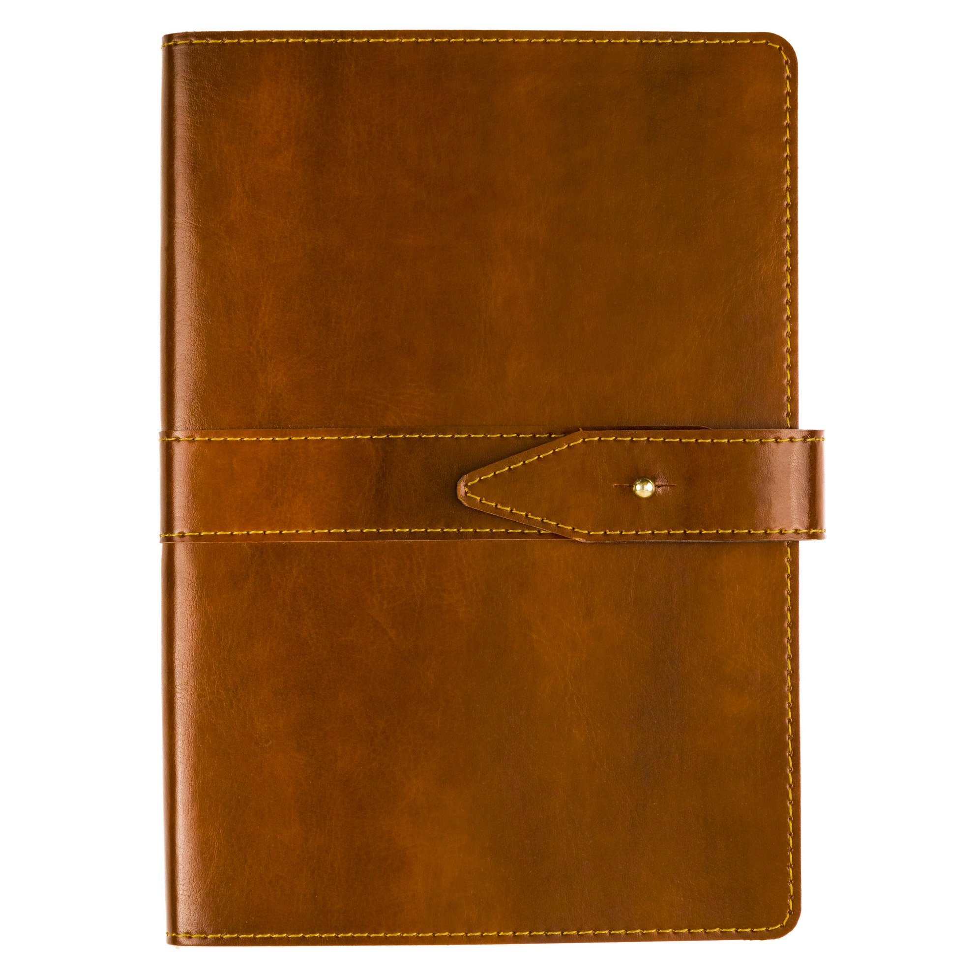 Eccolo Legend Journal with Flap Closure - Brown - Shop Notebooks