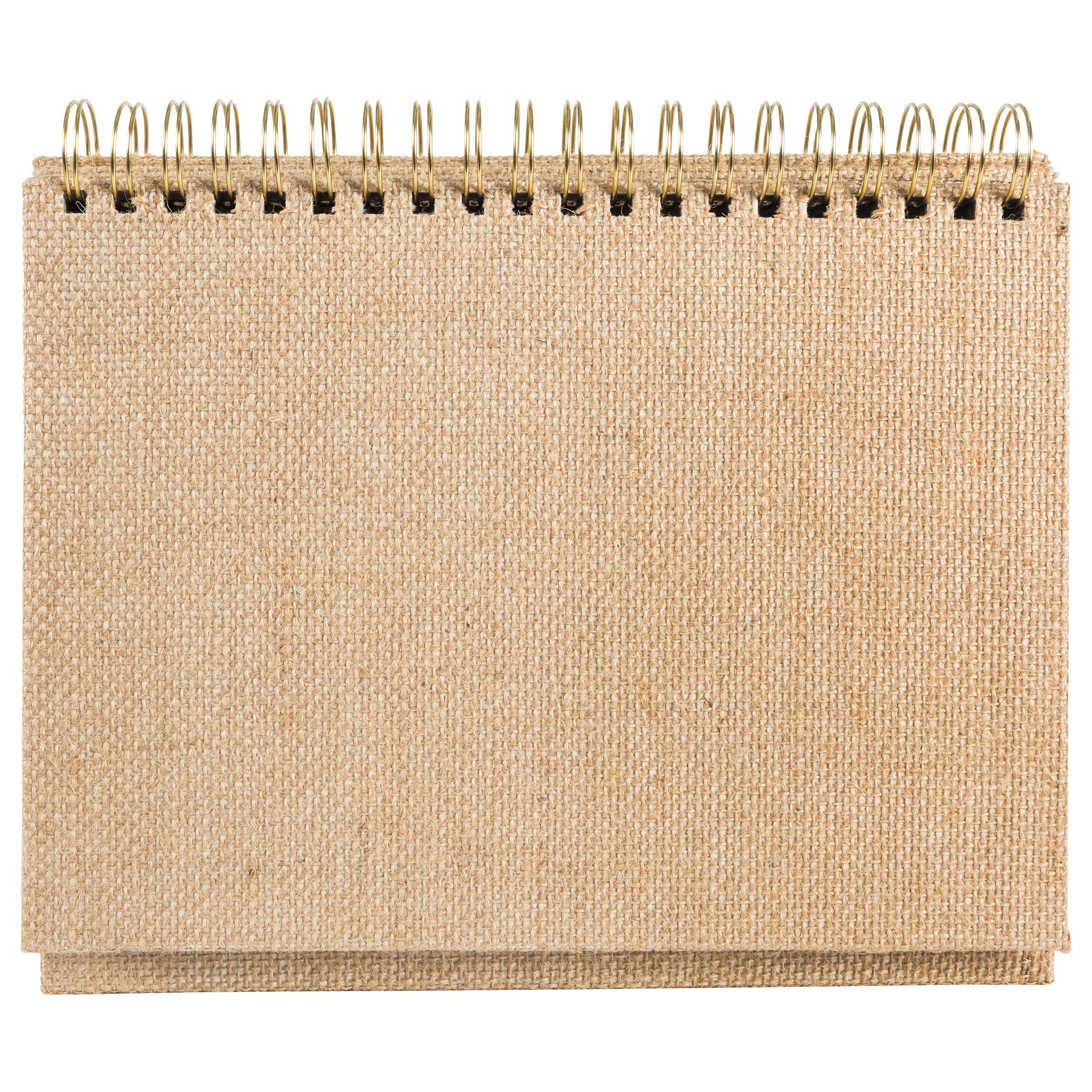 C.R. Gibson Undated Weekly Calendar Desktop Pad Burlap Shop