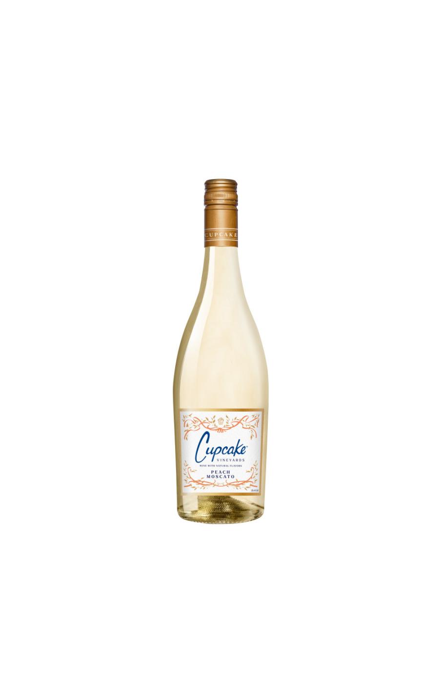 Cupcake Vineyards Signature Sweets Peach Moscato Flavored Wine Italy; image 1 of 2