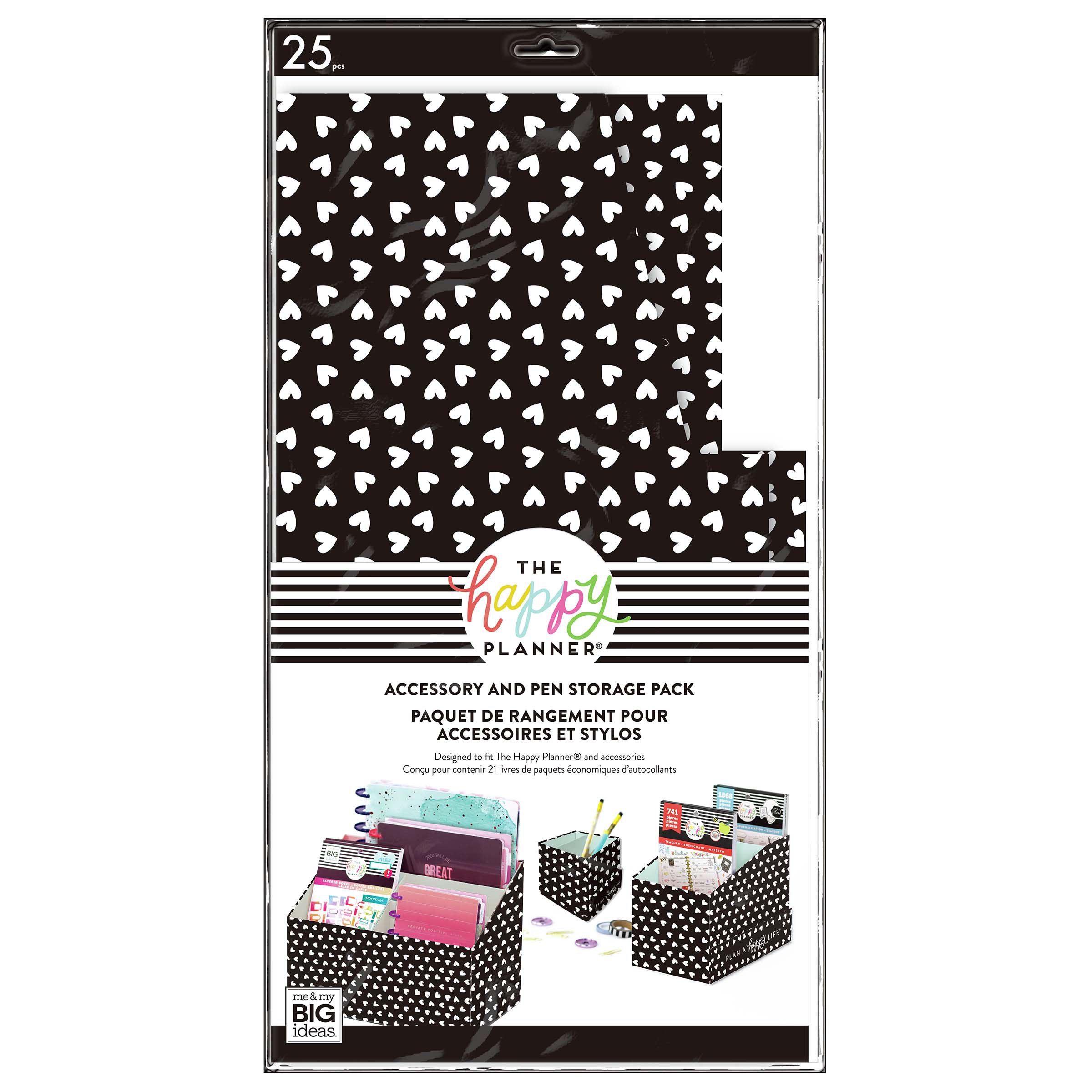 The Happy Planner Accessory & Pen Storage Box Set – Hearts - Shop Planners  & Calendars at H-E-B