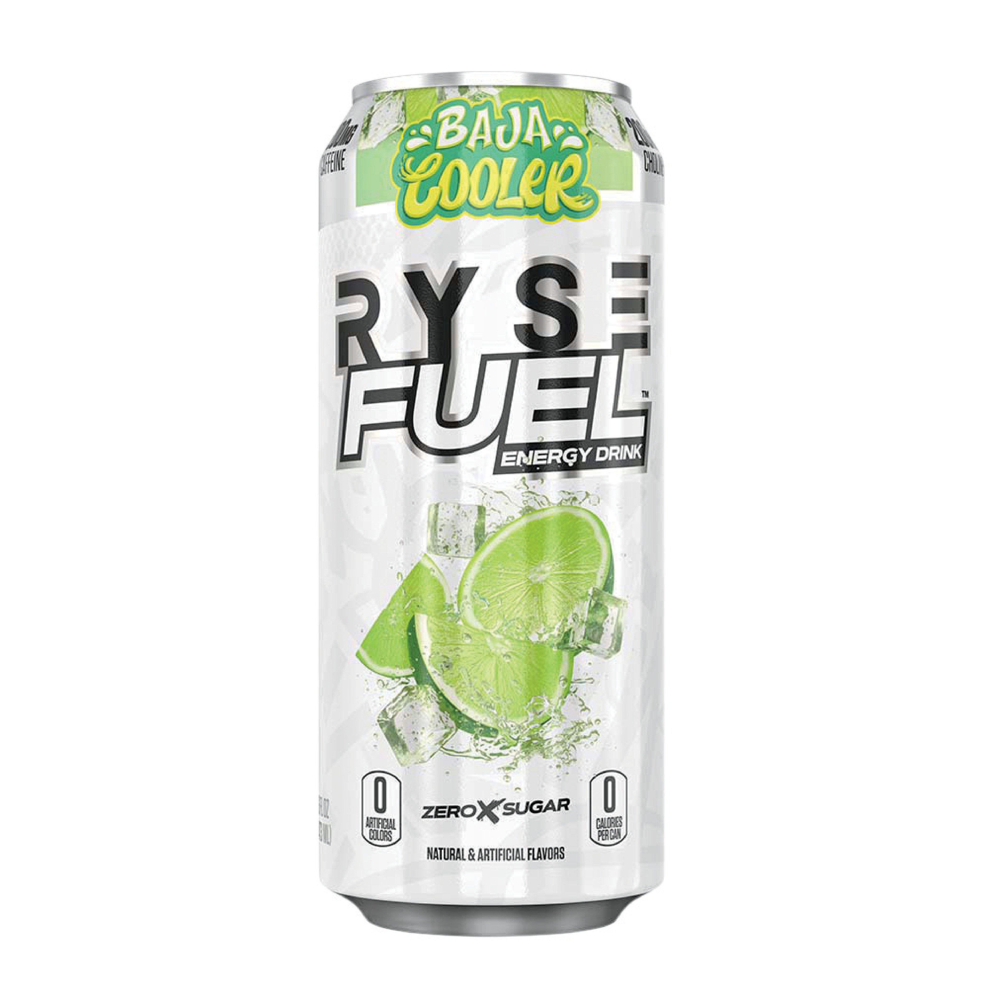 Ryse Fuel Zero Sugar Energy Drink - Baja Cooler - Shop Diet & fitness ...