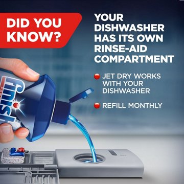 Finish Jet Dry Rinse Aid, Dishwasher Drying Agent, 8.45 oz