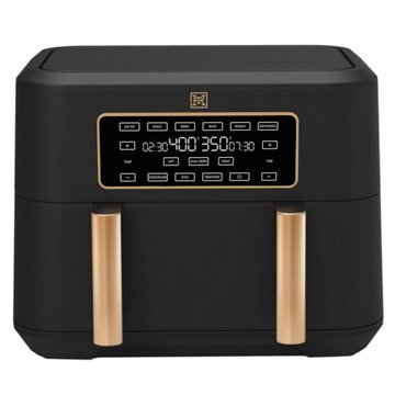 Kitchen & Table by H-E-B TriZone Air Fryer - Classic Black, 9 qt