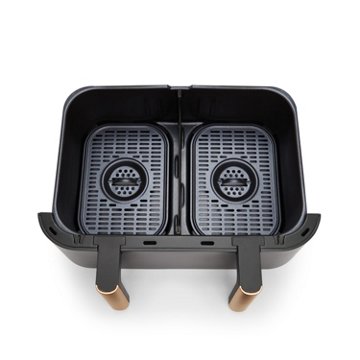 Kitchen & Table by H-E-B TriZone Air Fryer - Classic Black, 9 qt