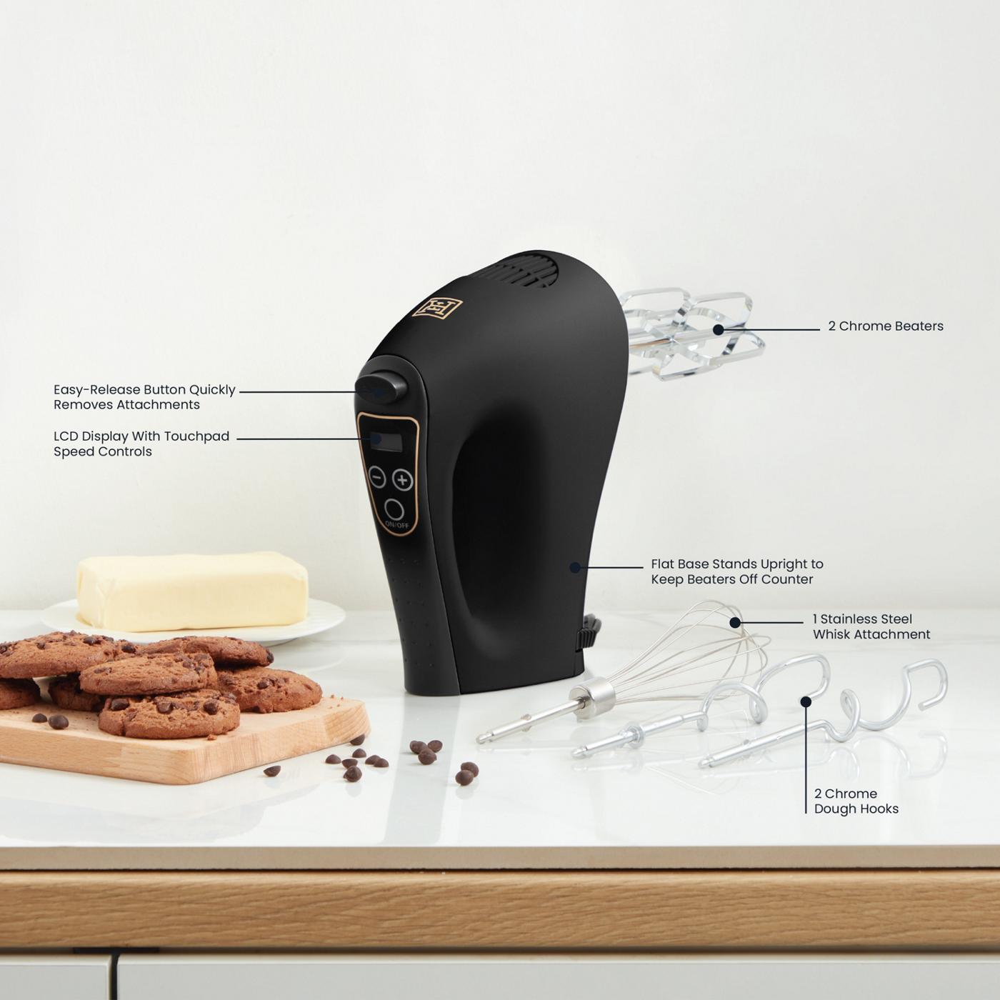 Kitchen & Table by HEB 10Speed Digital Hand Mixer Classic Black