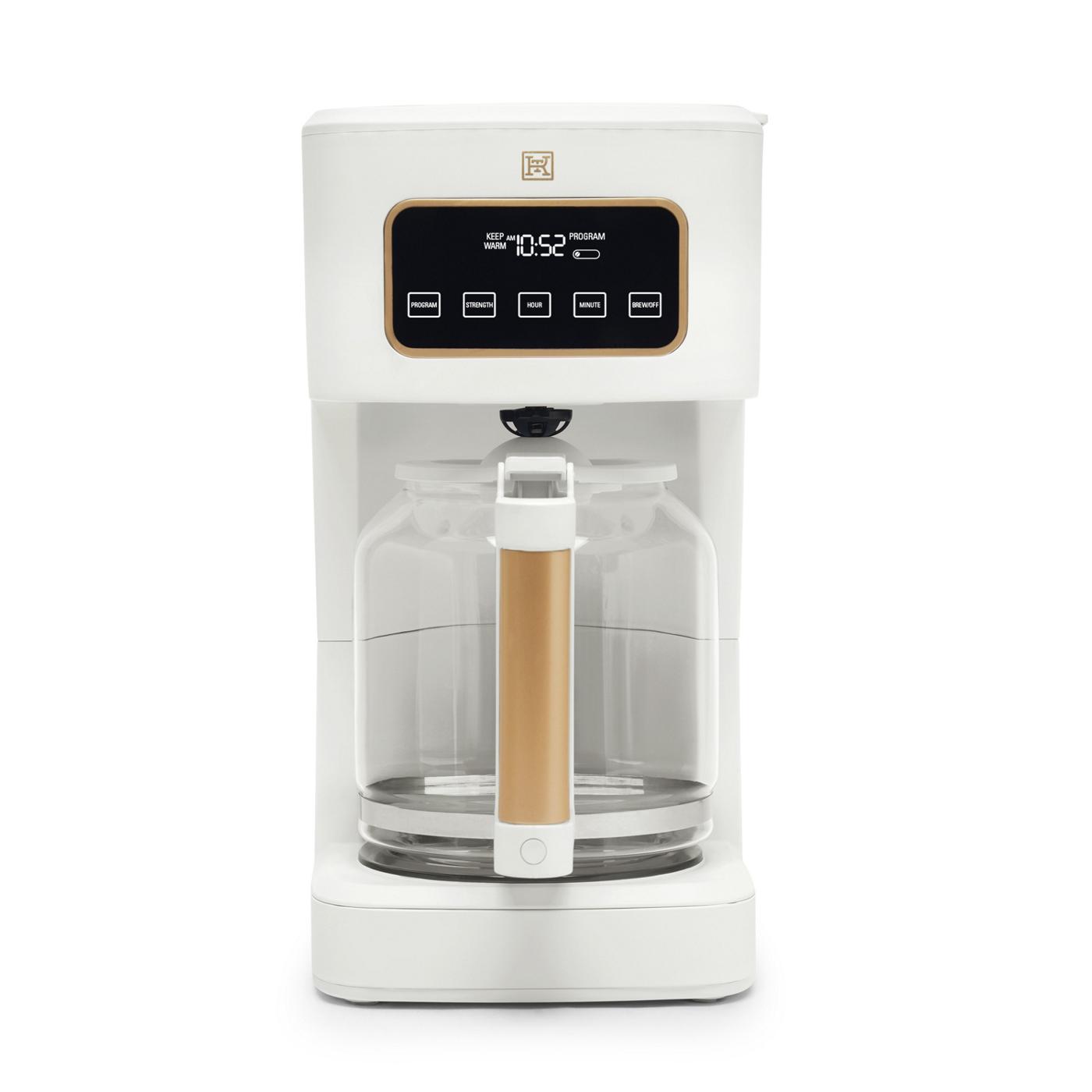 Kitchen & Table by H-E-B Coffee Maker - Cloud White; image 1 of 10