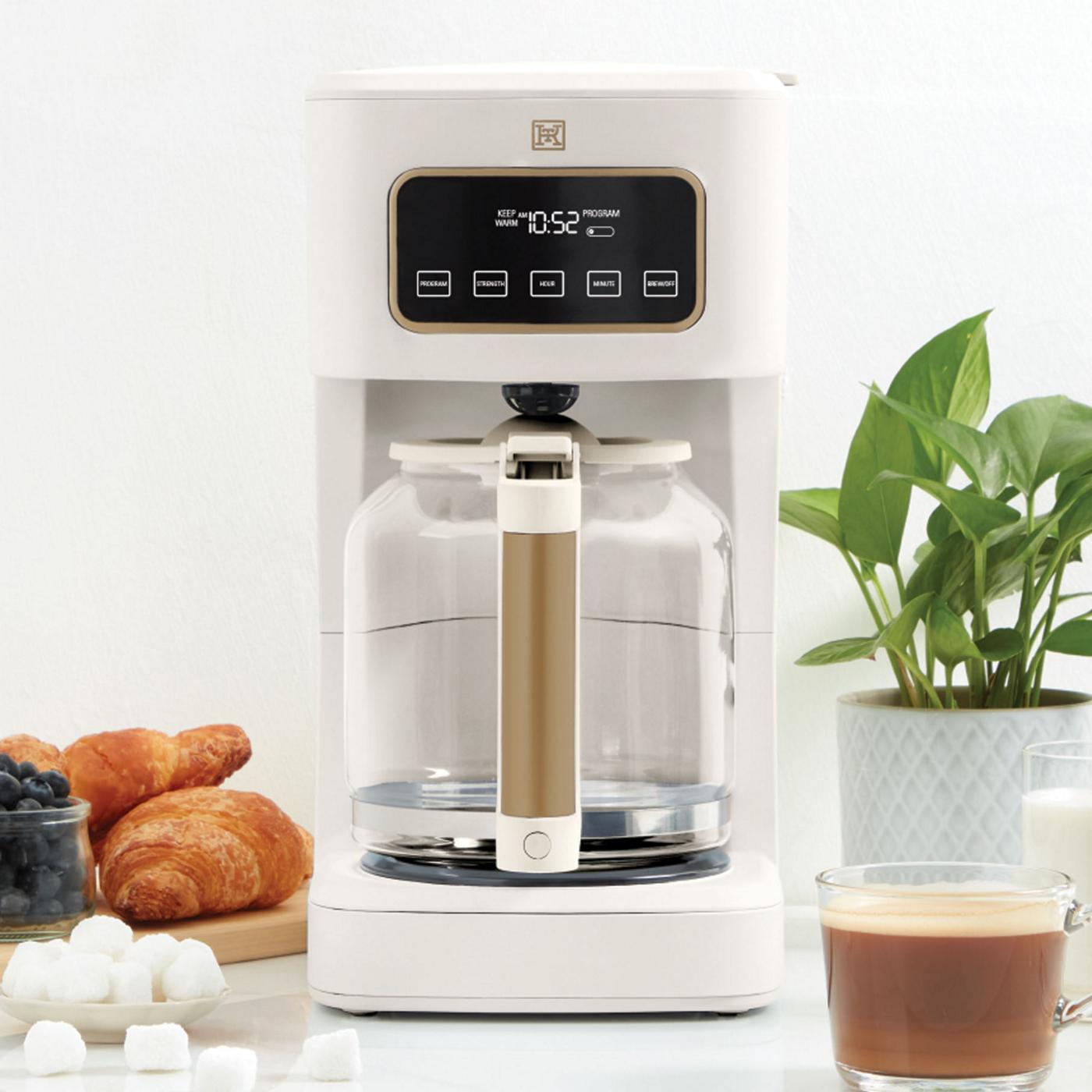 Bella White 5-Cup Coffee Maker