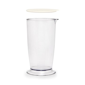 Kitchen & Table by H-E-B Cordless Hand Blender with Attachments – Cloud White, 1 ct