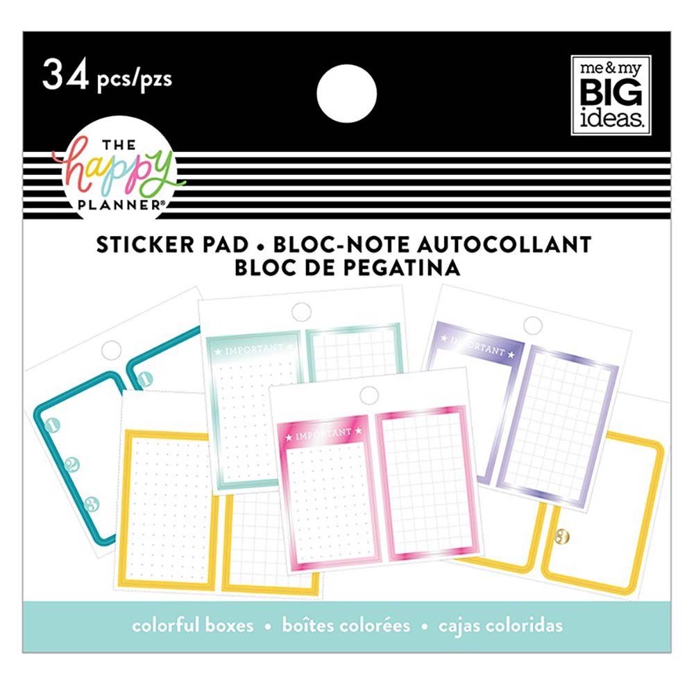 The Happy Planner Tiny Sticker Pad - Functional - Shop Planners ...