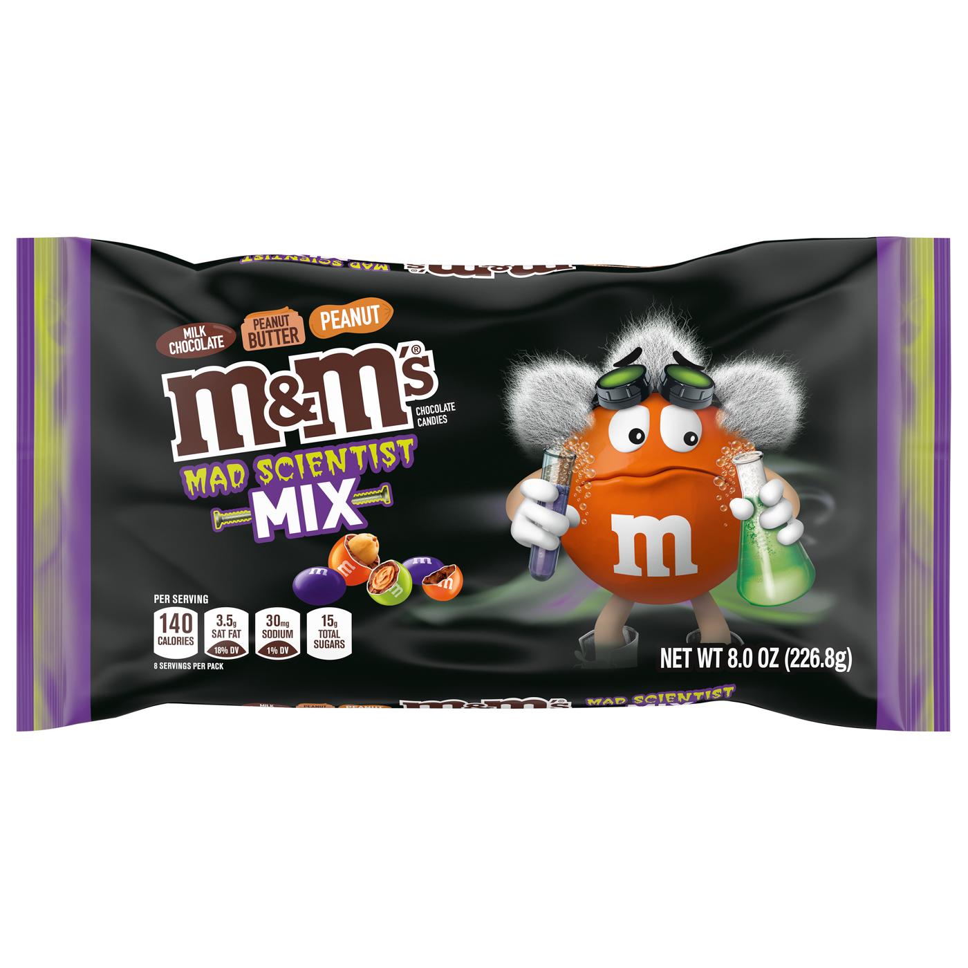 M&M'S Ghoul's Mix Peanut Chocolate Halloween Candy, 10-Ounce Bag